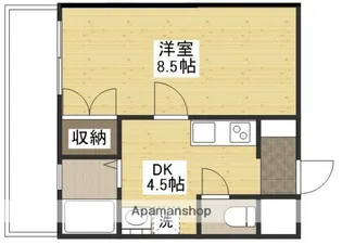 メルポート宇品神田【8階】の間取り