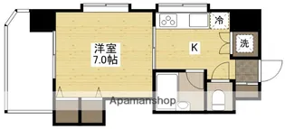 ベルレージュ二葉の里【4階】の間取り