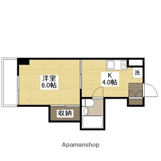 カノープス中広【2階】の間取り
