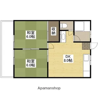 第1旭ビル【3階】の間取り