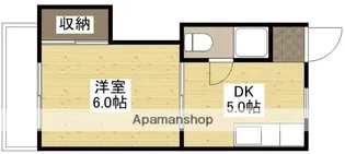 第3小河内ビル【4階】の間取り