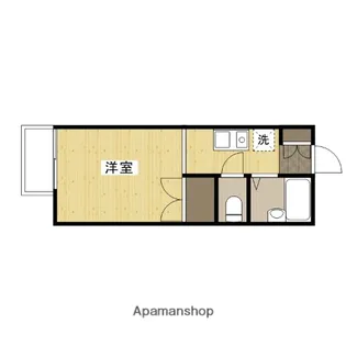 ハイムモーリス【2階】の間取り