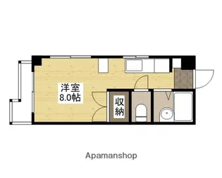 ハラビル【3階】の間取り