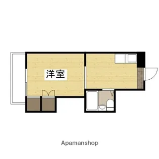 サンライズ米沢【304号室】の間取り