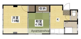 片岡ビル【3階】の間取り