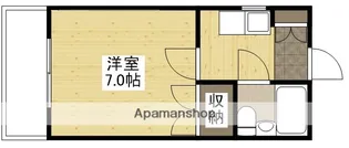 エステート山根【3階】の間取り