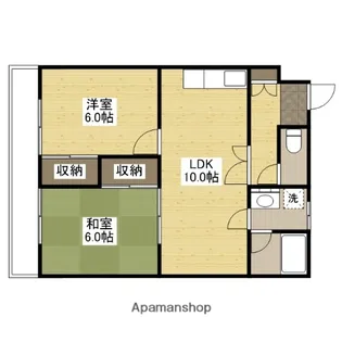 ソフィアコート東原弐番館【1階】の間取り