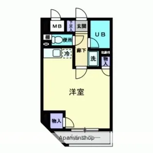 リブレ東蟹屋【6階】の間取り