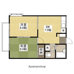 さくらハイム【2階】の間取り