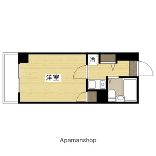 第1祇園Sビル【4階】の間取り