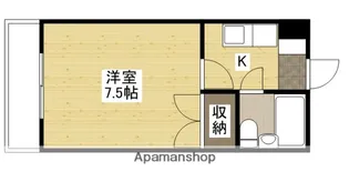 大芝グリーンコーポ【4階】の間取り
