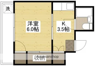 平田ビル【5階】の間取り