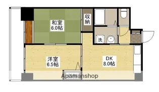 祇園ロイヤル【8階】の間取り