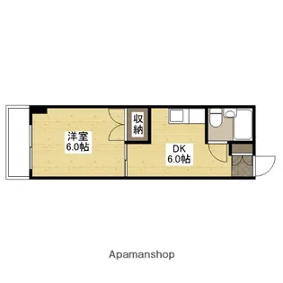 玉森ビル【2階】の間取り