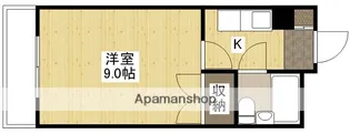 西本ビル【5階】の間取り