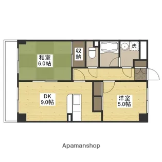 双葉ヒルズ横川駅前【3階】の間取り
