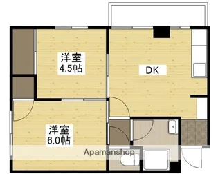 松尾ビル【3階】の間取り