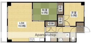妻木ビル【6階】の間取り