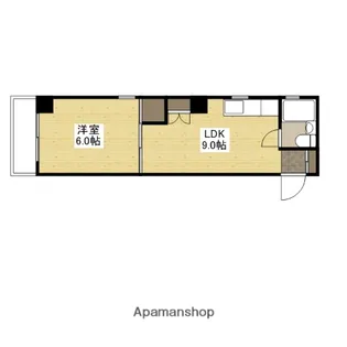 和秀三篠北町ビル【5階】の間取り