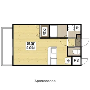 JGRACE堺町【10階】の間取り