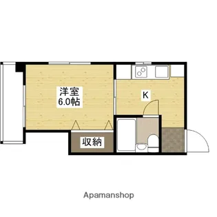 コーポ瀬尾【3階】の間取り