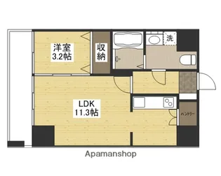 ペルソナ大手町【2階】の間取り