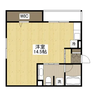 ストゥーディオ雅A棟【2階】の間取り