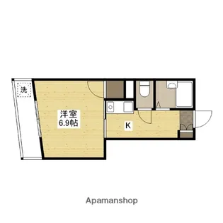 ダイヤレジデンス五日市【3階】の間取り
