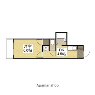 レジオン牛田【2階】の間取り