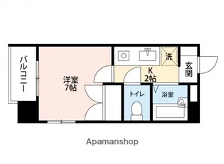 THEKAMINOBORI【4階】の間取り