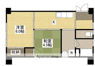 ますもとビル【4階】の間取り