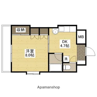 オオツカビル【1階】の間取り