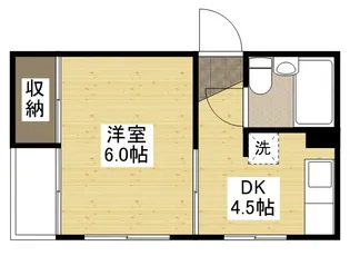 メゾン三篠【2階】の間取り