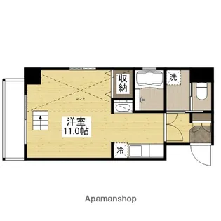 グランマーレ18【6階】の間取り