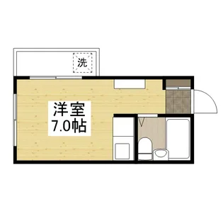 第8長束ビル【3階】の間取り