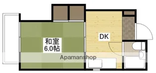 コーポ福島【3階】の間取り