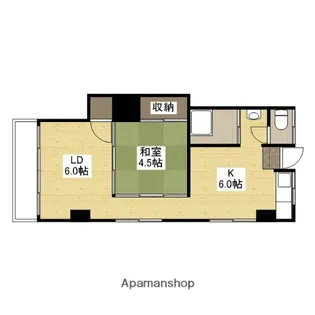 寺西ビル【4階】の間取り