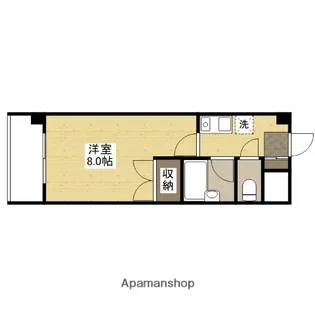 CALM落合【4階】の間取り