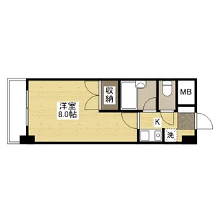 CALM落合【4階】の間取り