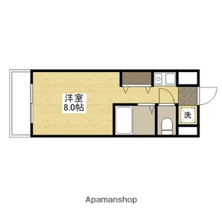 ウィンディア海老園【2階】の間取り