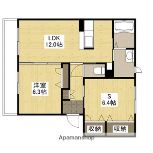 フィエスタ【1階】の間取り