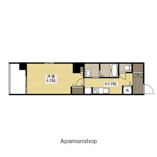 グラビスコート上幟町【5階】の間取り
