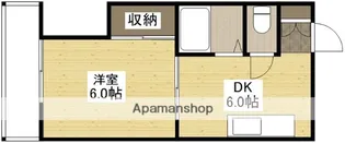 ネクスティ豊田【2階】の間取り