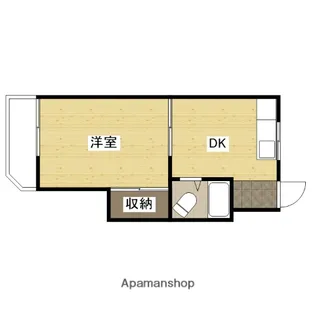コーポ吉田【3階】の間取り