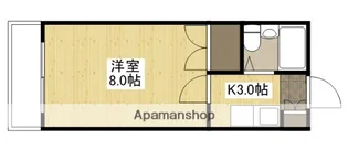 エステート平成【3階】の間取り