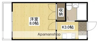 エステート平成【2階】の間取り