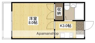 エステート平成【2階】の間取り