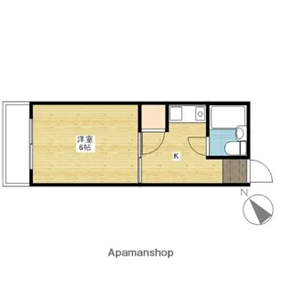 サニーレジデンス【3階】の間取り