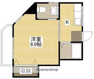 千田ビル【3階】の間取り