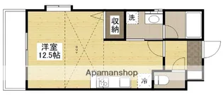 アルファレガロ三篠【5階】の間取り